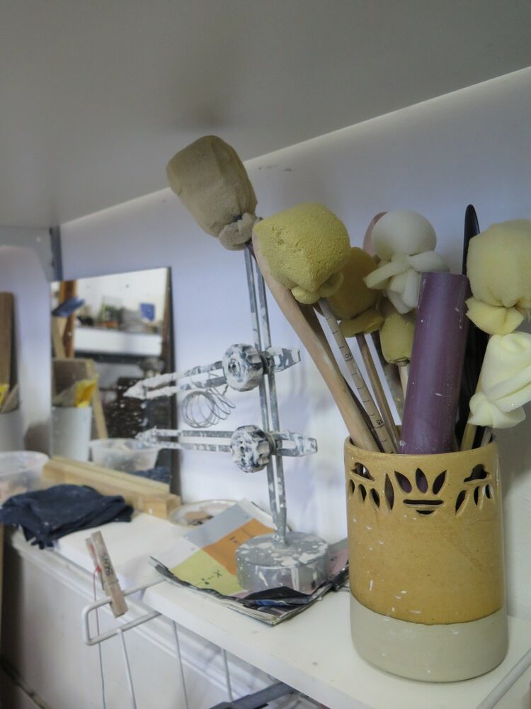 10 éponges sur baton